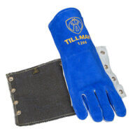 1266 Premium Side Split Cowhide High Heat Stick Welding Glove with
