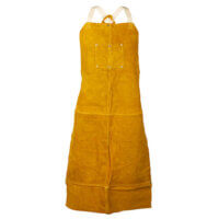 4230 Bourbon Brown Cowhide Bib Apron - 30