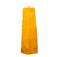 4248 Bourbon Brown Cowhide Bib Apron - 48" L