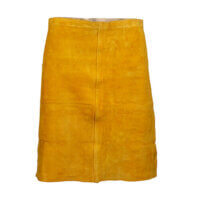4124 Bourbon Brown Cowhide Waist Apron - 24" L