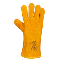 1015 Slightly Select Split Cowhide Stick Welding Glove - Image 3