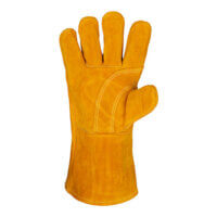 1015 Slightly Select Split Cowhide Stick Welding Glove - Image 4