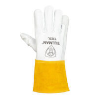 1325 Goatskin TIG Glove with Leather Heat Shield Glide Patch? Top