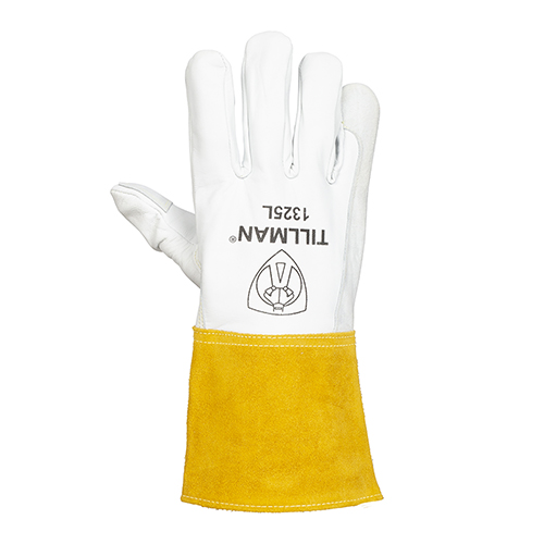 X-Small Tillman 1325 Goatskin TIG Welding Gloves with Reinforced Thumb and Fingertip 