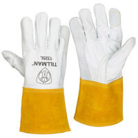 1325 Goatskin TIG Glove with Leather Heat Shield Glide Patch? Top