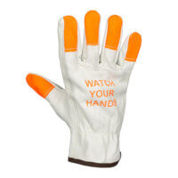 1427 "B" Grade Top Grain Cowhide Drivers Glove - Image 3
