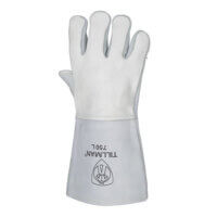 750 Top Grain & Rough Side Out Elkskin Stick Welding Glove - Image 3