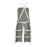 8536 Aluminized Carbon Kevlar® Split Leg Bib Apron - Image 2