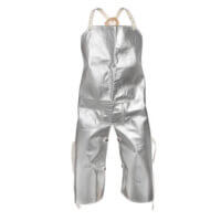 8536 Aluminized Carbon Kevlar® Split Leg Bib Apron
