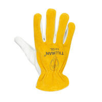 1413 Top Grain palm with split Cowhide Back Drivers Glove - Image 4