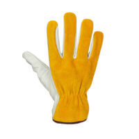 1417 Top Grain Leather Palm & Split Leather Back Cowhide Drivers