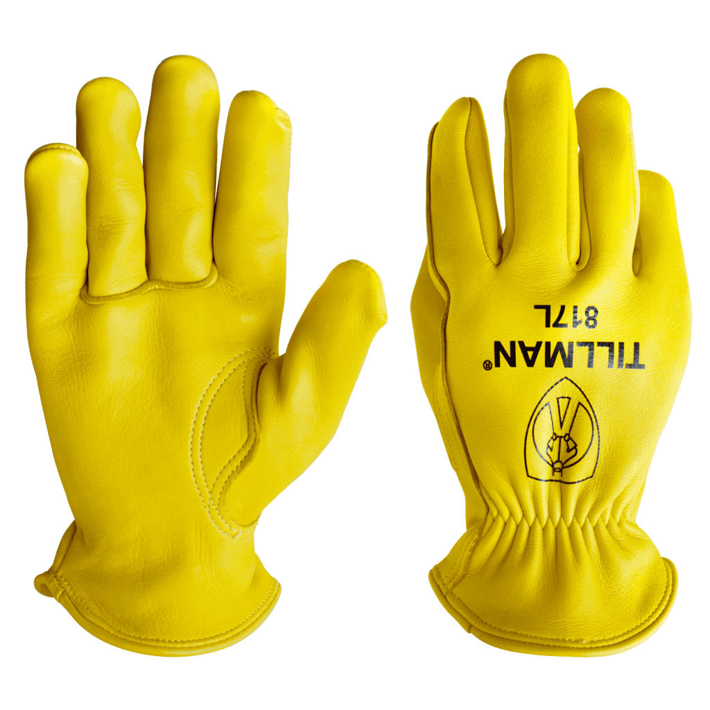 817 Premium Top Grain Elkskin Driver Glove, Heavyweight with cotton