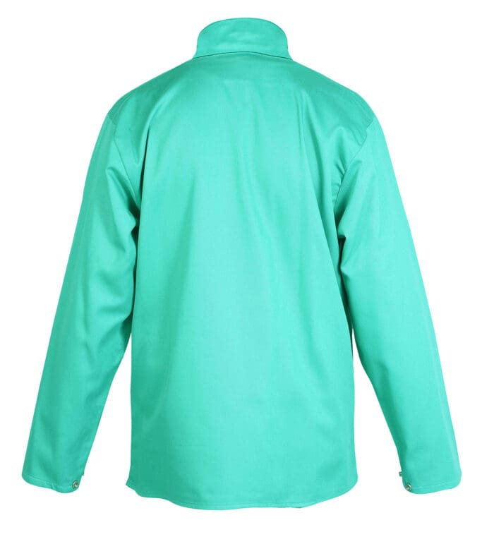 Tillman 6831 30-inch flame-resistant cotton welding jacket with protective collar