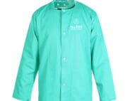 Tillman 6831 30-inch flame-resistant cotton welding jacket with protective collar