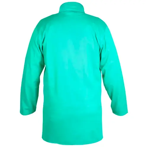 Tillman 683136 36-inch extended length flame-resistant cotton welding jacket