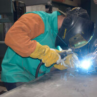 Flame Resistant Hybrid Welding Jacket | FR Cotton & Leather