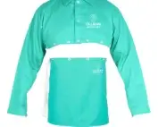 Tillman 6821 flame resistant cape sleeve with optional 6820 bib attachment for complete upper body protection