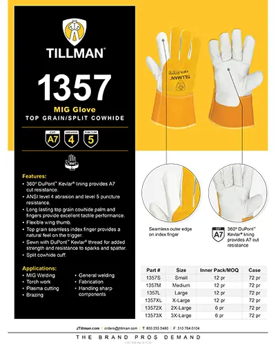 Tillman 1357 Spec Sheet Thumbnail